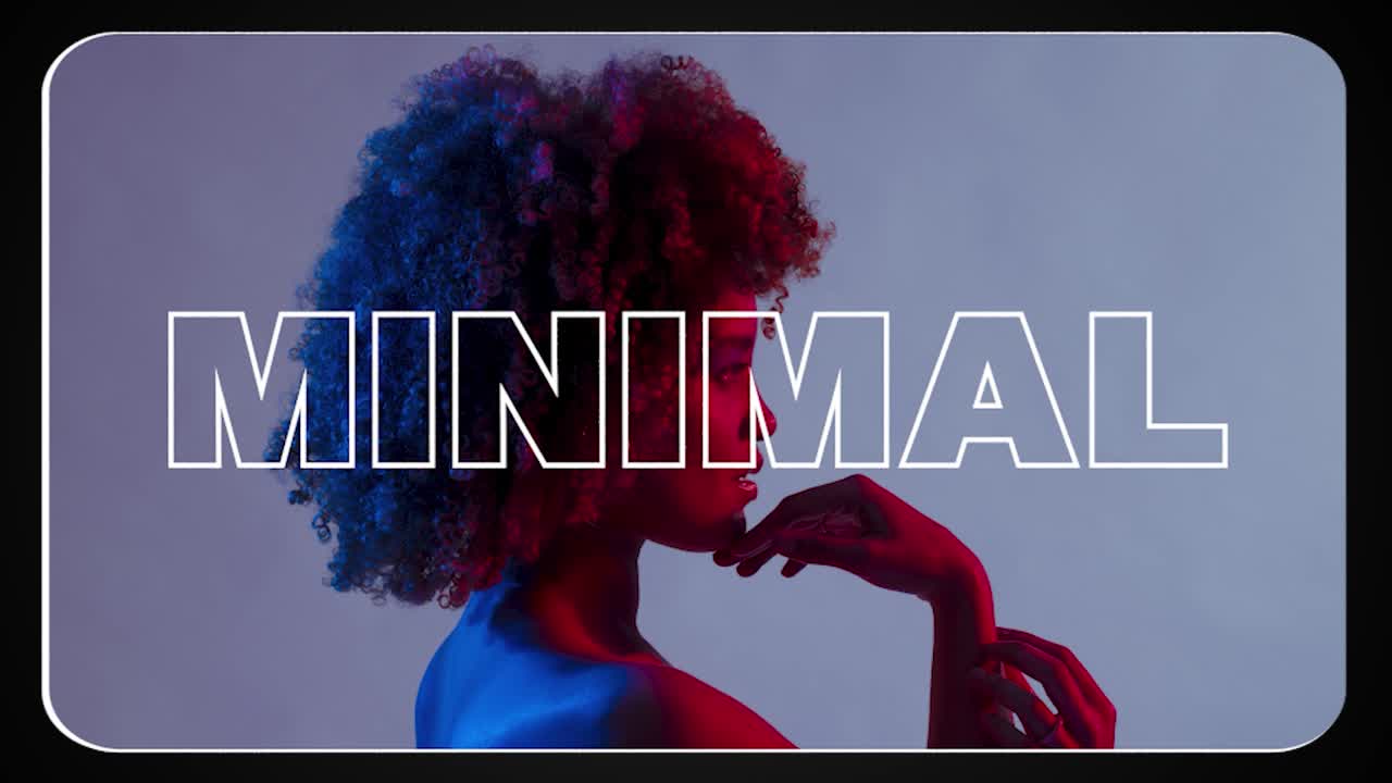 Retratos de jóvenes mujeres negras con iluminación de neón vibrante