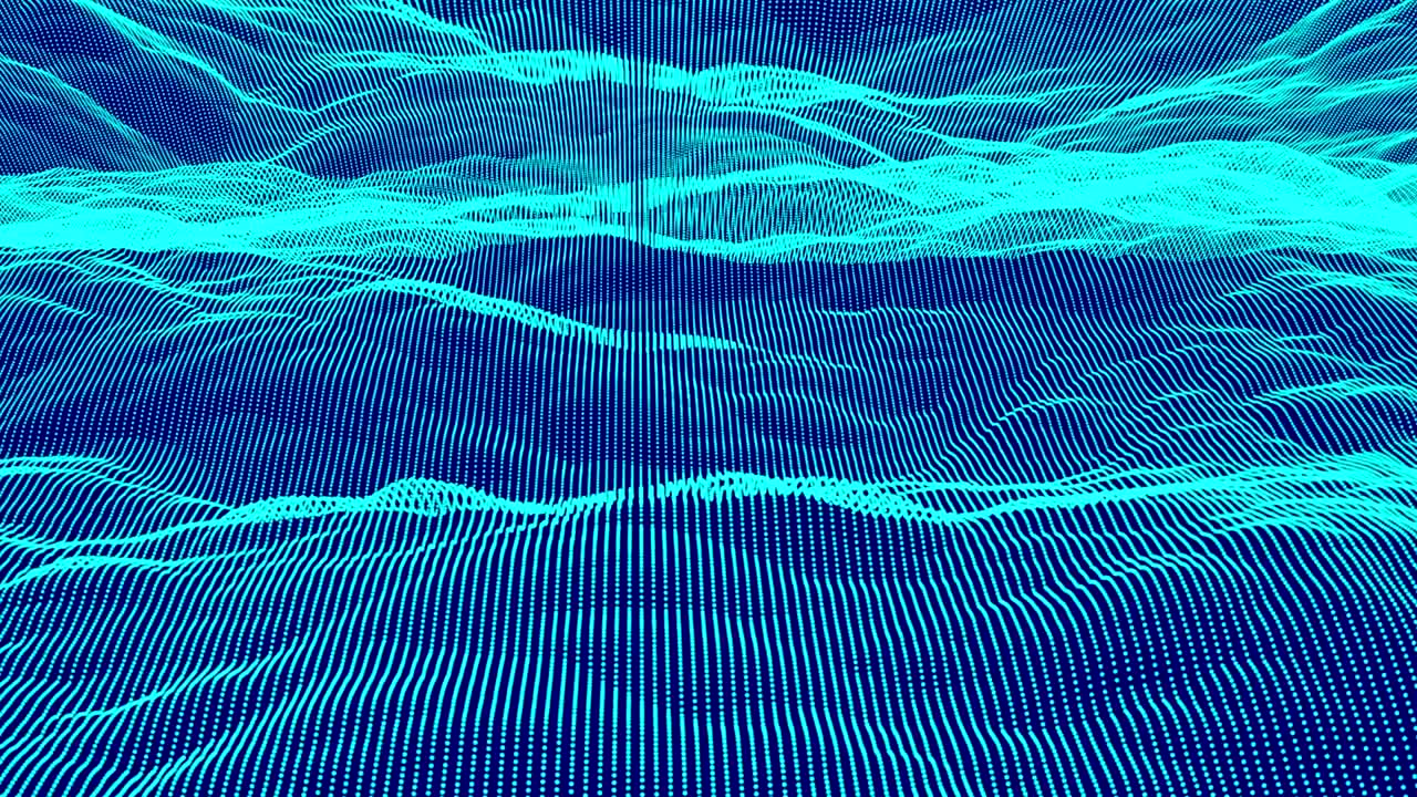 Abstract surface background in blue lines