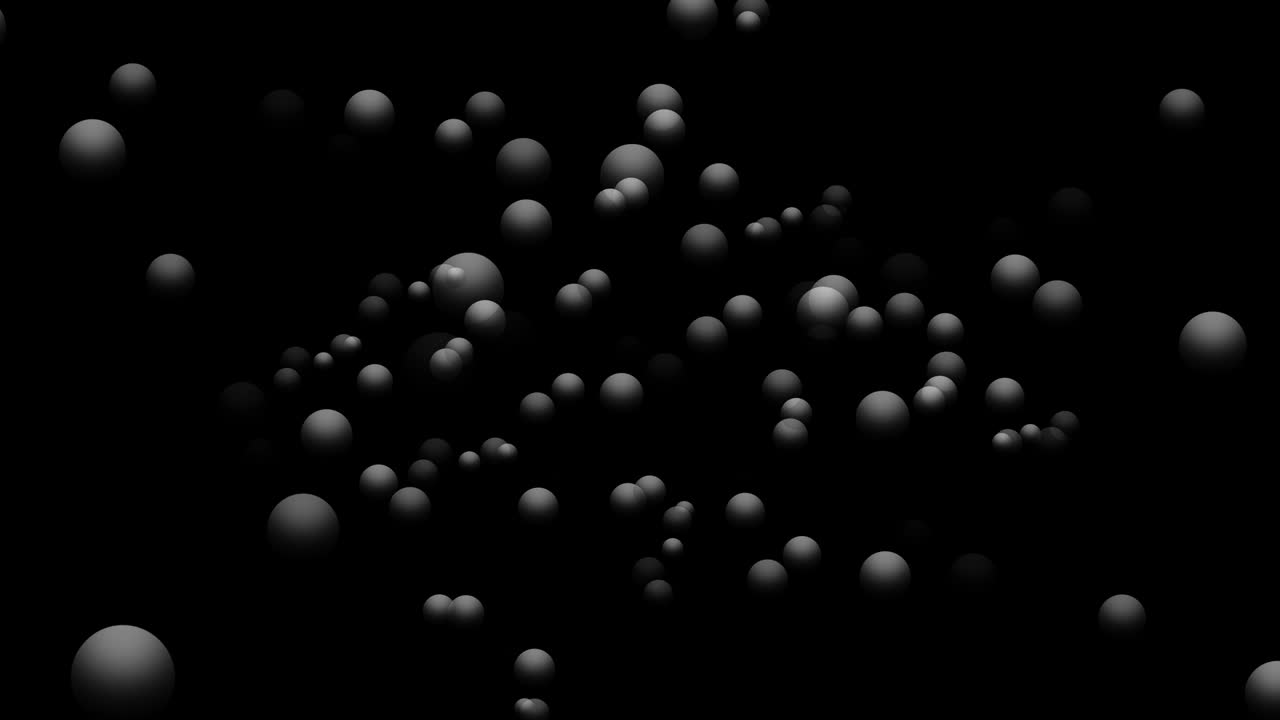 Sfondo nero con movimento ovale