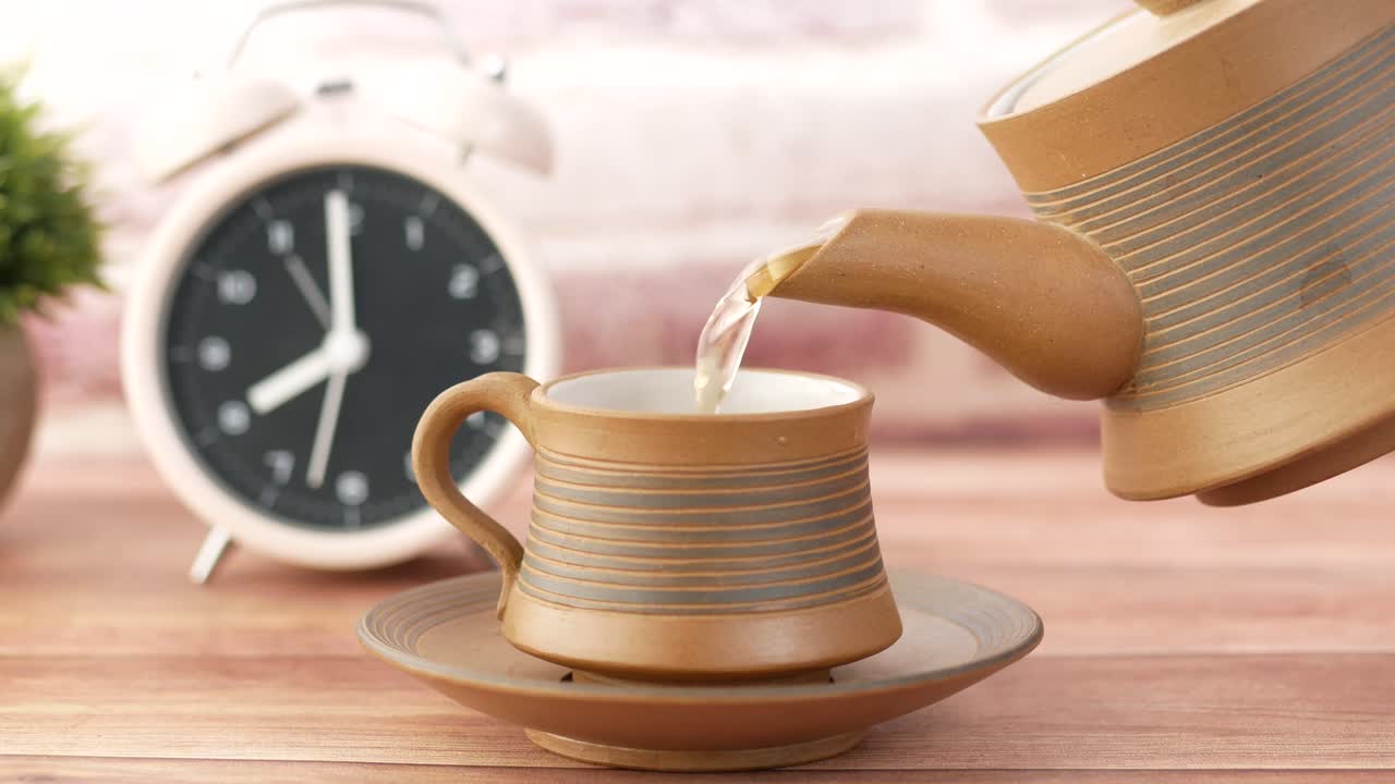 아침 차 의 습관