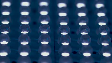 Close-up of LED Panel