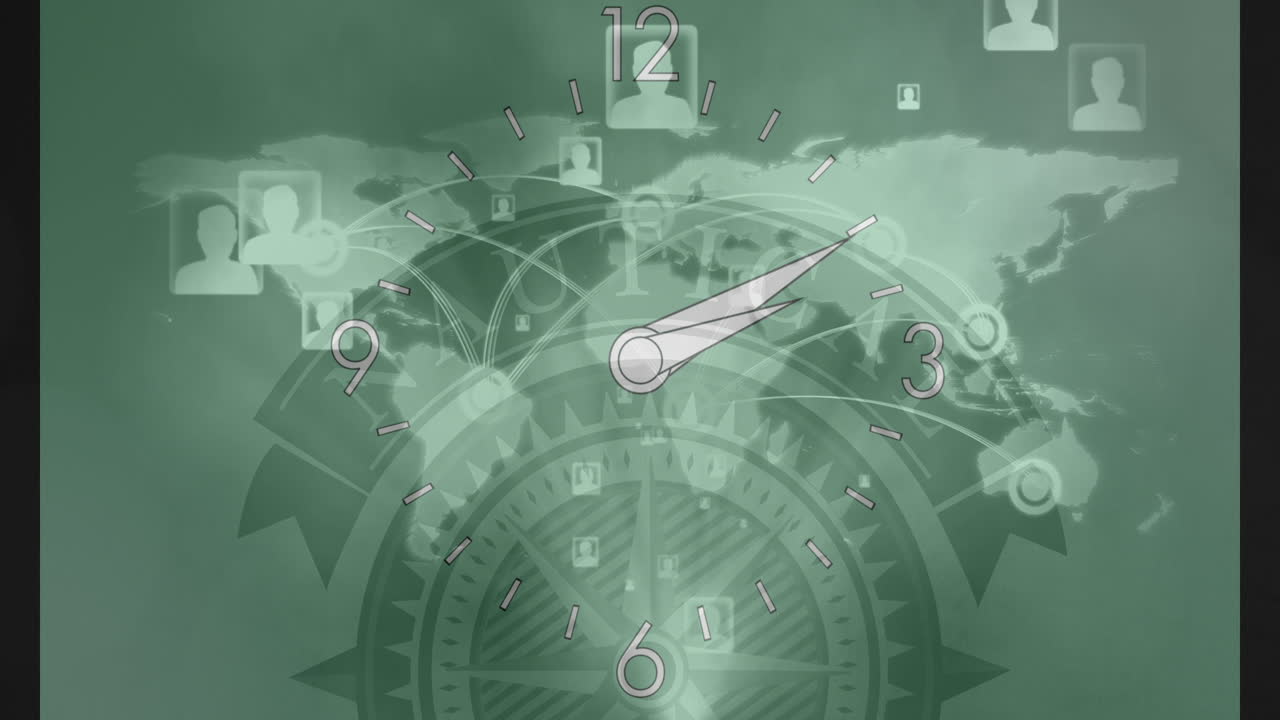 회색 배경에 대한 카운트다운 4k