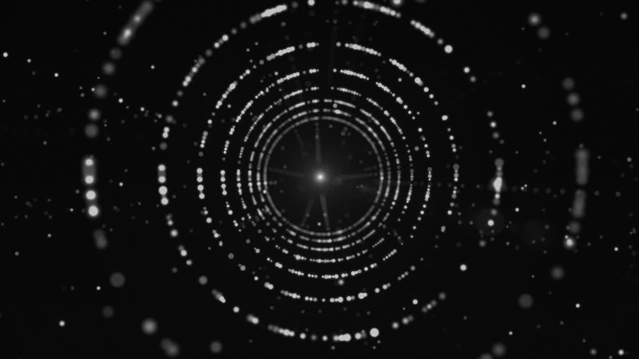 ficción blanca y negra animación tecnológica