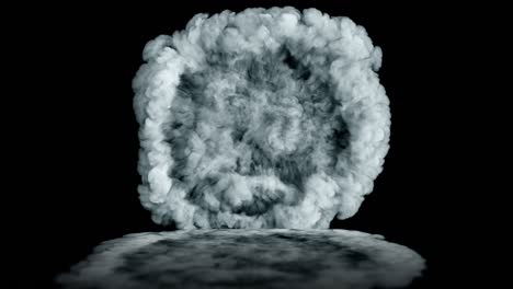 explosion of smoke slow motion abstract background