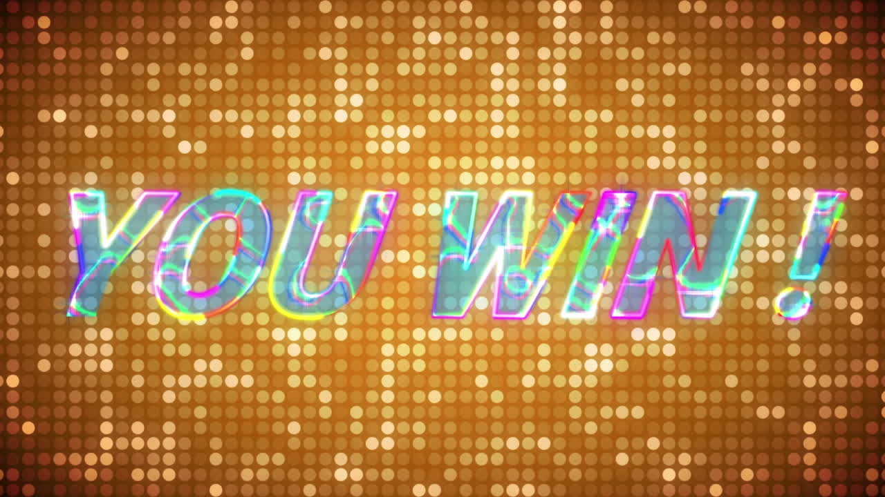 빛나는 노란색 배경 위에 빛나는 텍스트를 얻습니다.