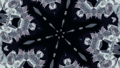 abstract geometric pattern with kaleidoscopic effect