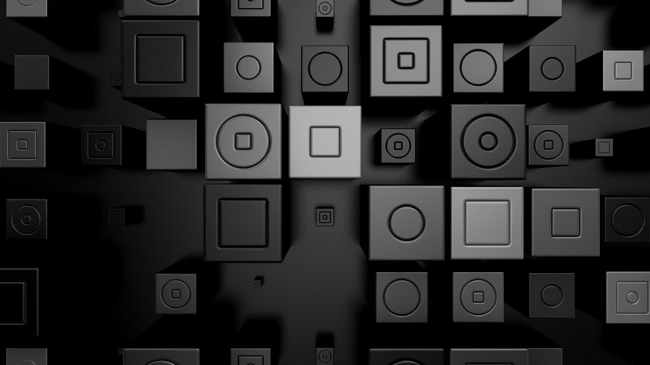 fondo de cubos animados