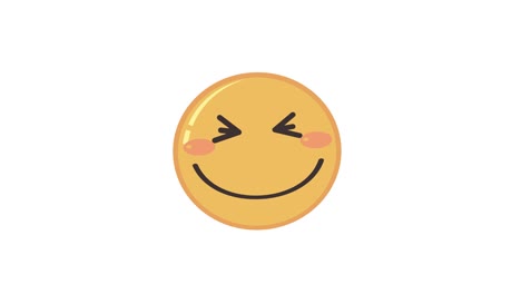 emoticones que muestran varias expresiones faciales