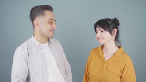 una pareja emocional.
