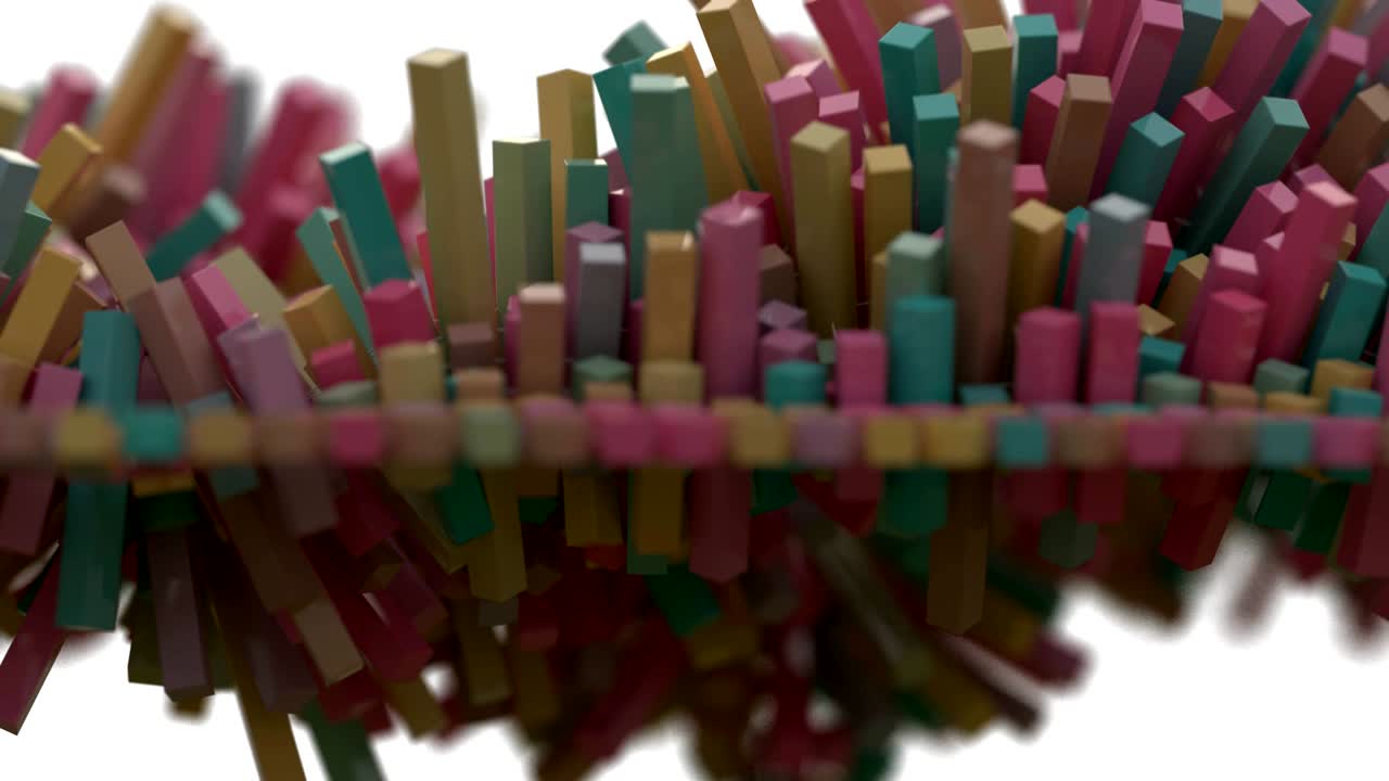 malla cúbica abstracta de 4 k.