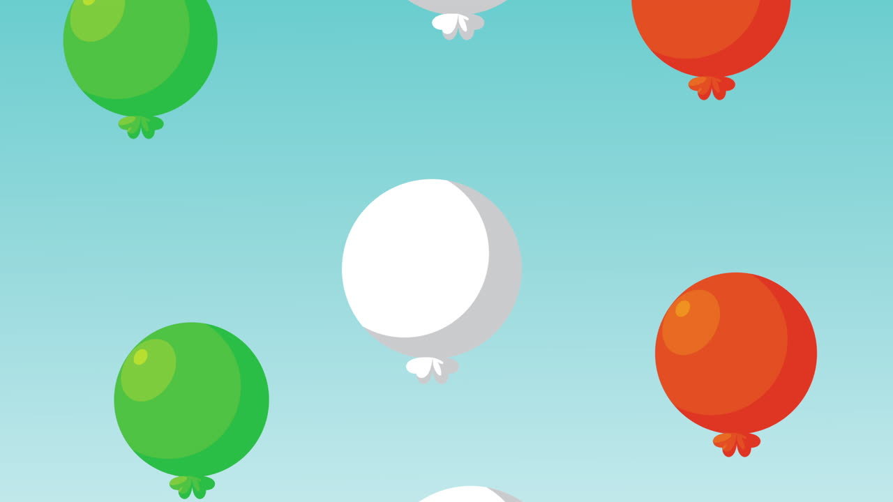 다채로운 풍선 패턴