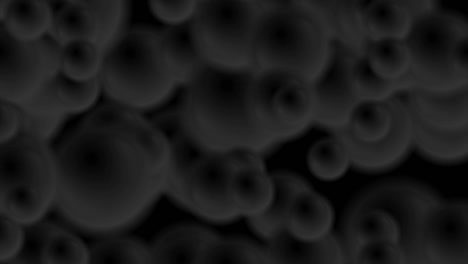 black blurred balls abstract motion background