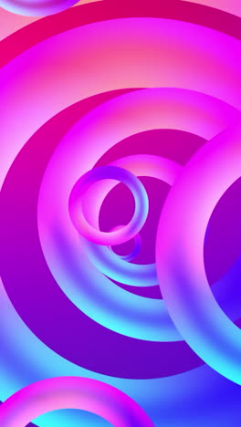 abstract colorful circles background