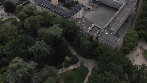 Thabor-gardens-at-Rennes-in-France