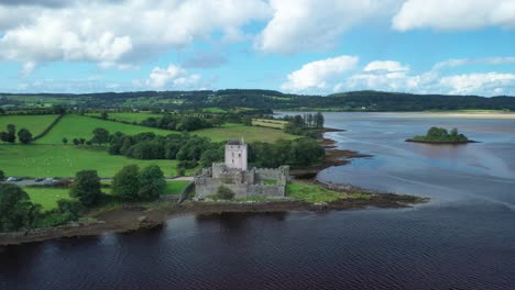 doe castle, donegal county, ireland