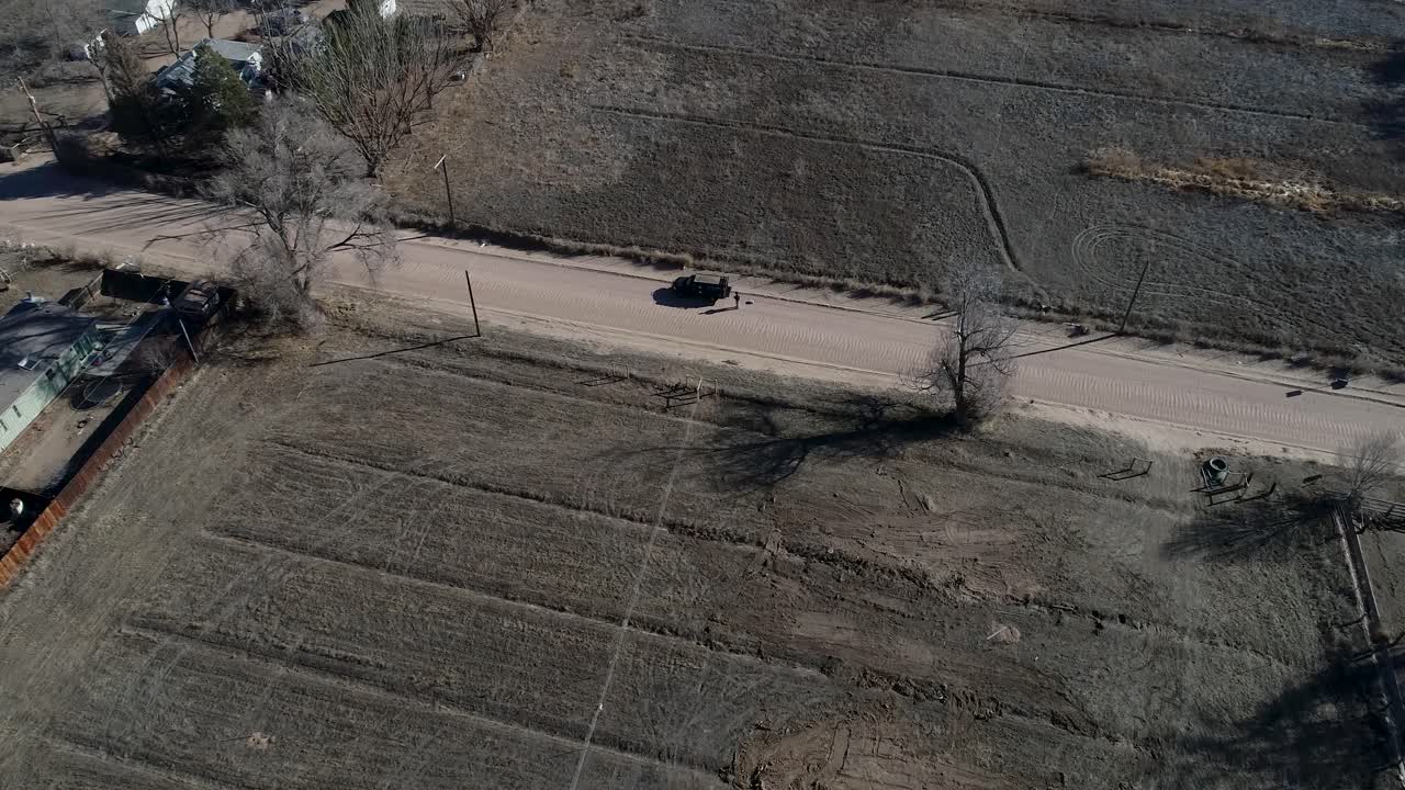 campos muertos en una sequía y pandemia 2020