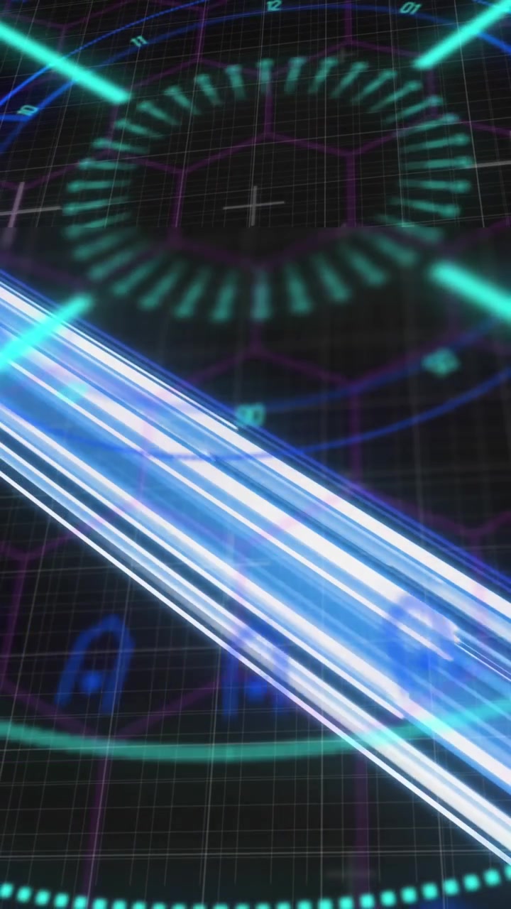 Animation of data processing on scope scanning