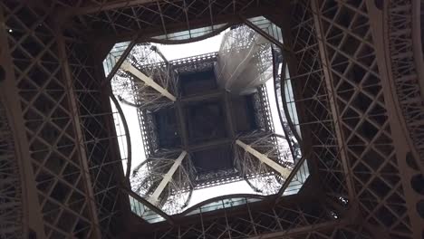 eiffel tower from below paris france