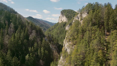 house in a green valley