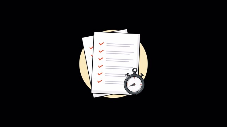 Animated Checklist with Stopwatch for Task Management