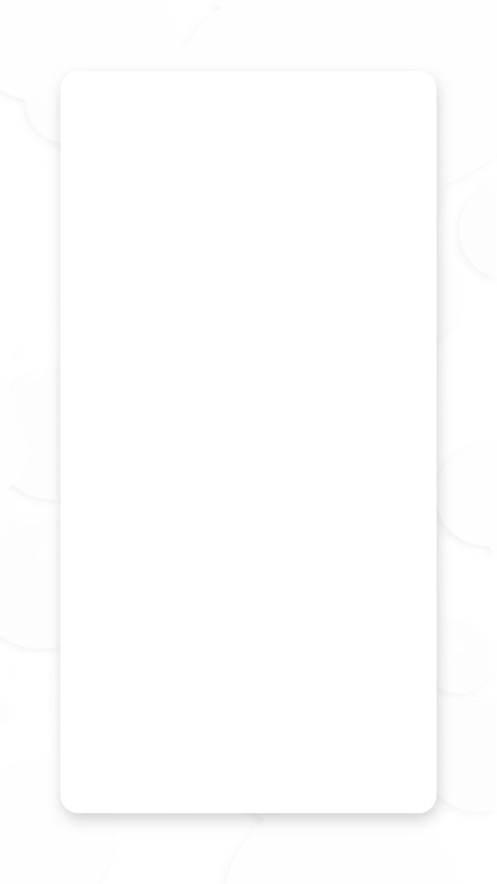 Clean white rounded card background with soft shadow minimal empty frame and bright modern layout