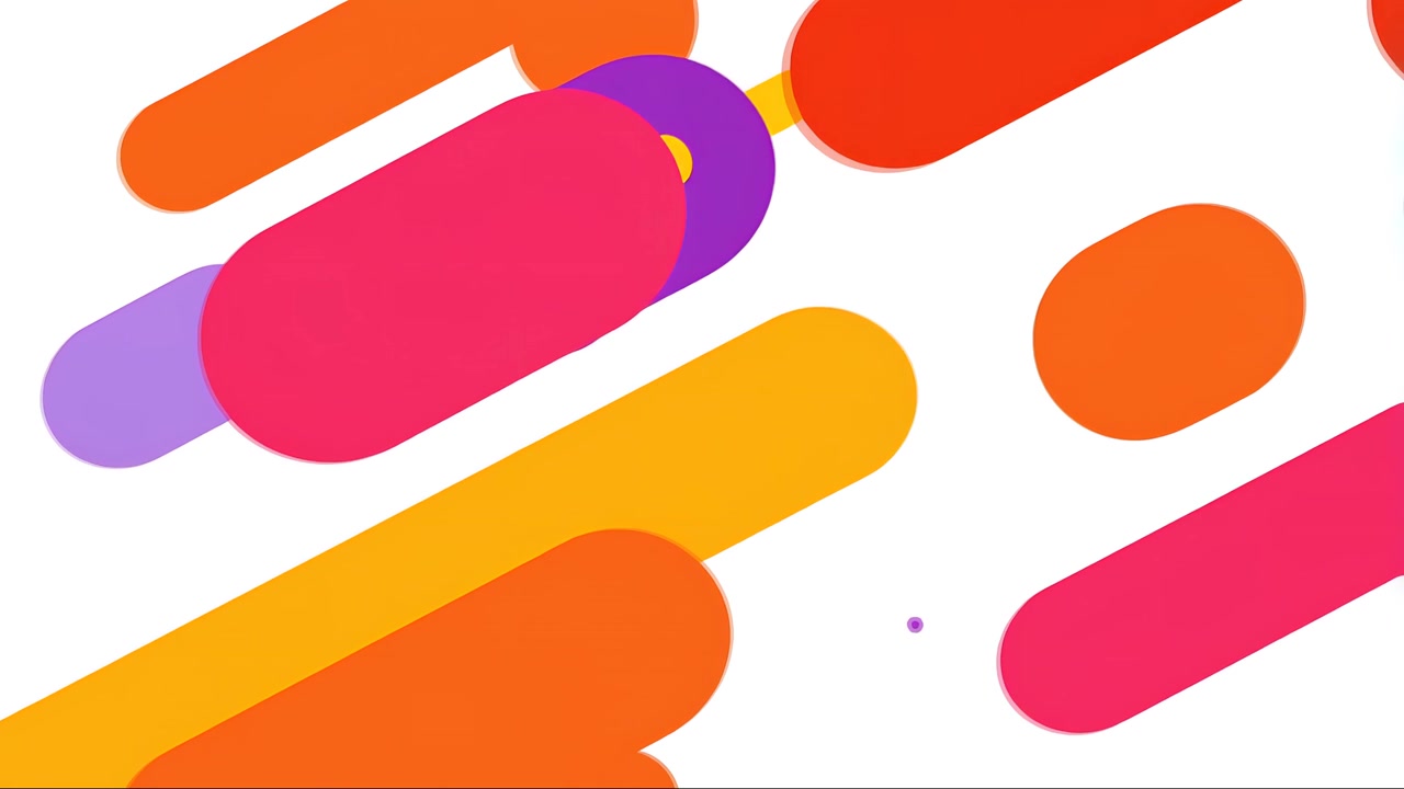 Fond animé abstrait et coloré 4K