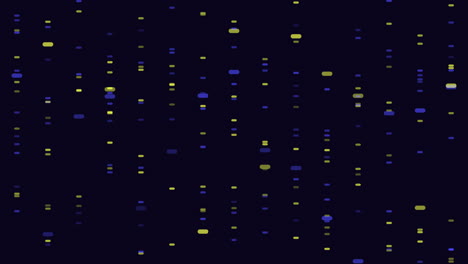 pixelated dot grid pattern on black background