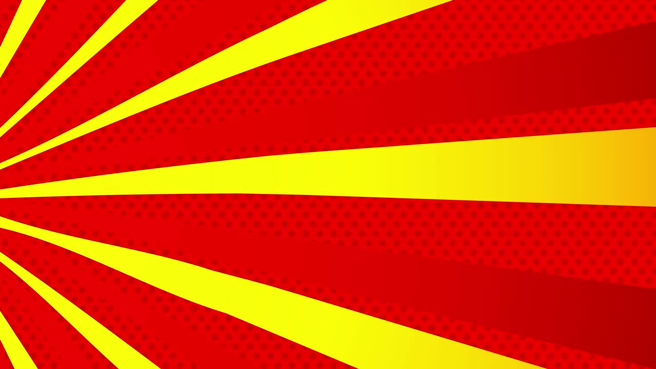 el arte pop de la animación de la flecha roja.