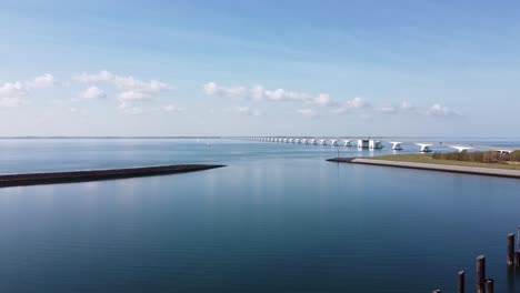 zeeland bridge oosterschelde zeeland - netherlands