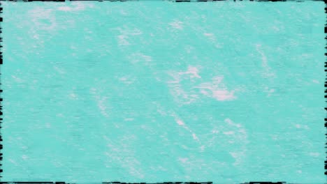 animación de bucle sin costuras de movimiento grunge. animación de textura azul grunge en efecto stop motion en fondo de marco negro.