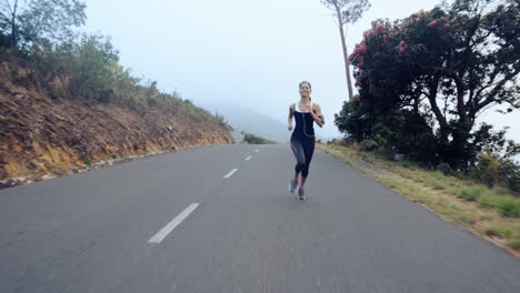 woman-running-on-road-close-up-shoes-steadicam-shot