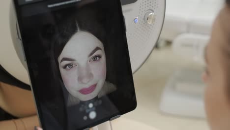 smart ai digital skin analysis facial imaging system for beauty salon