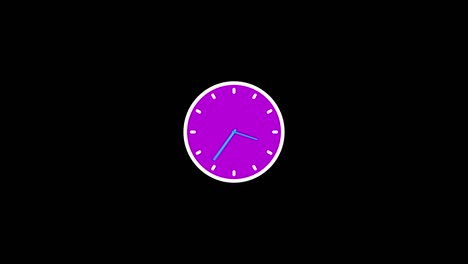 icono aislado de reloj de tiempo para el diseño de relojes. icono de reloj en estilo plano, temporizador en fondo negro. reloj de negocios.