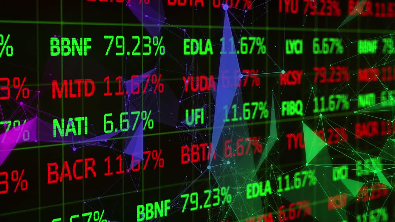 animación del procesamiento estadístico y del procesamiento de datos