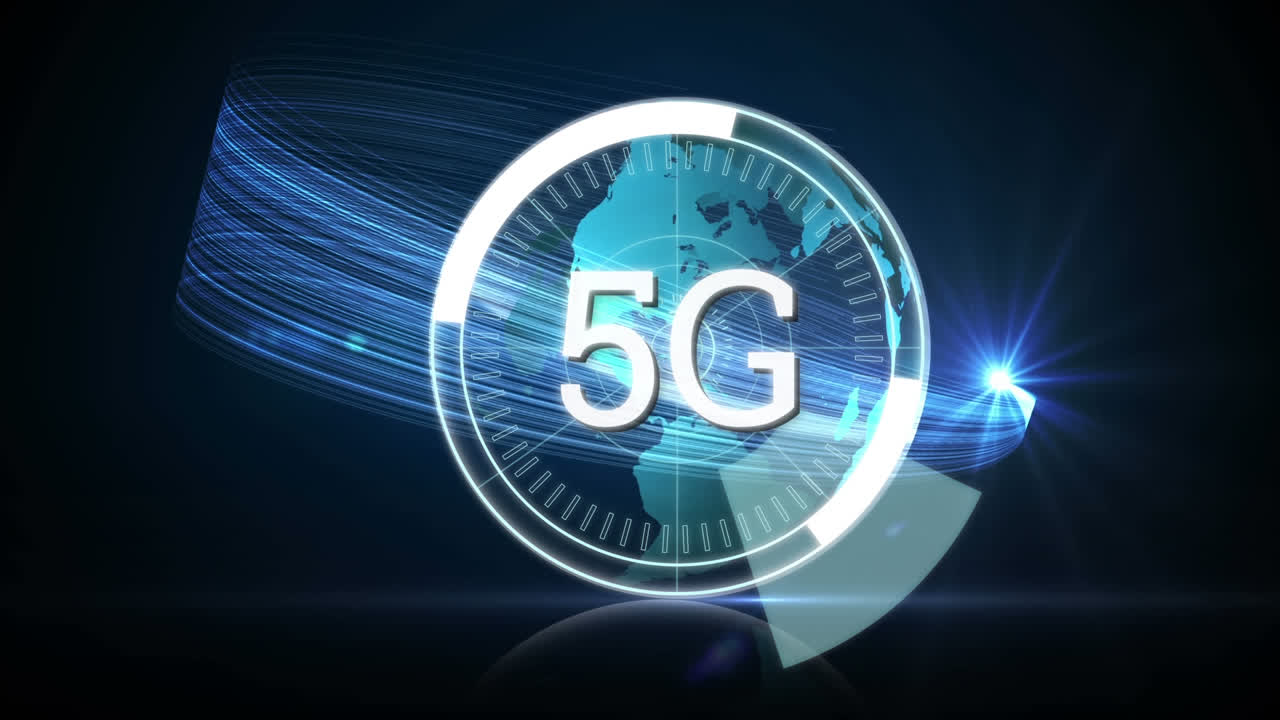5g visualizzati in un cerchio