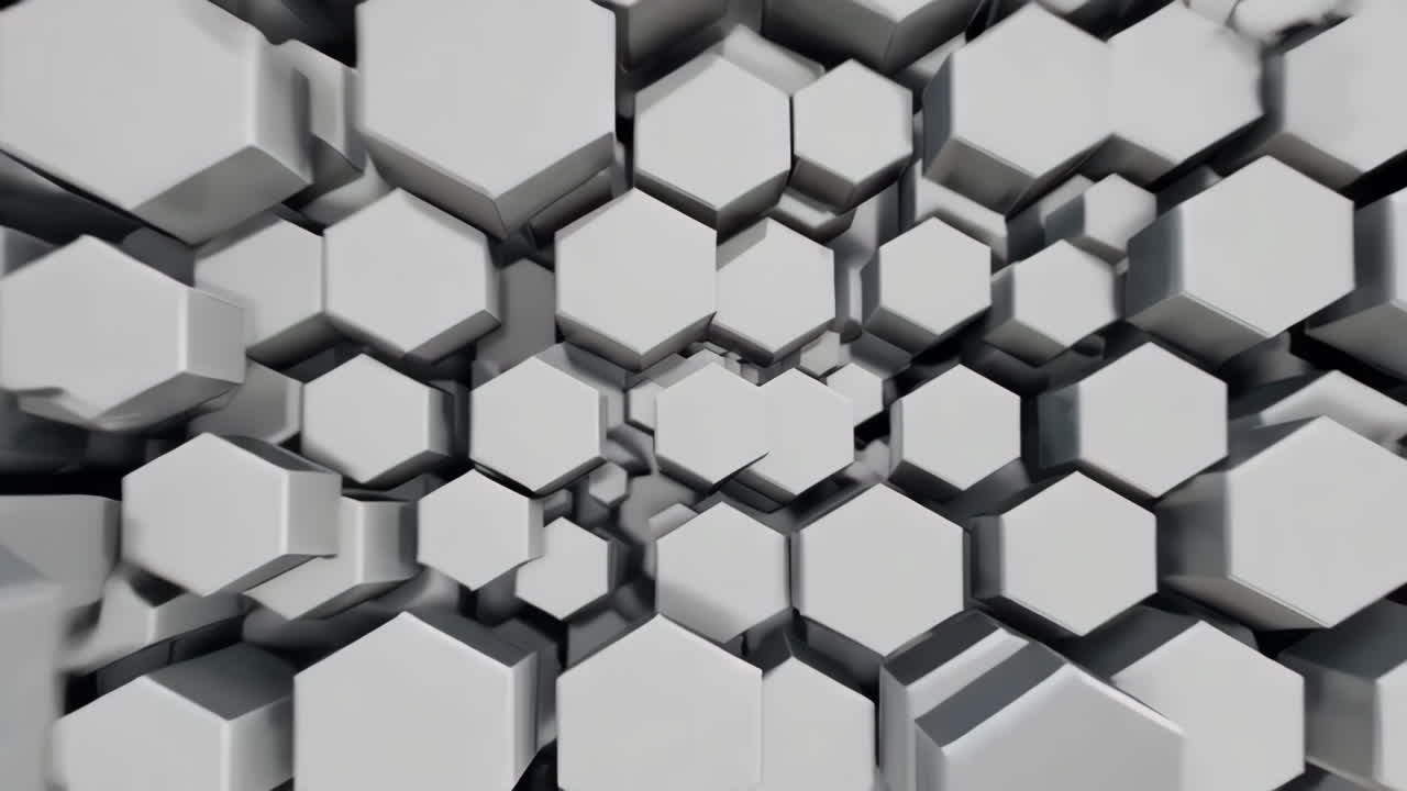patrón hexagonal geométrico abstracto