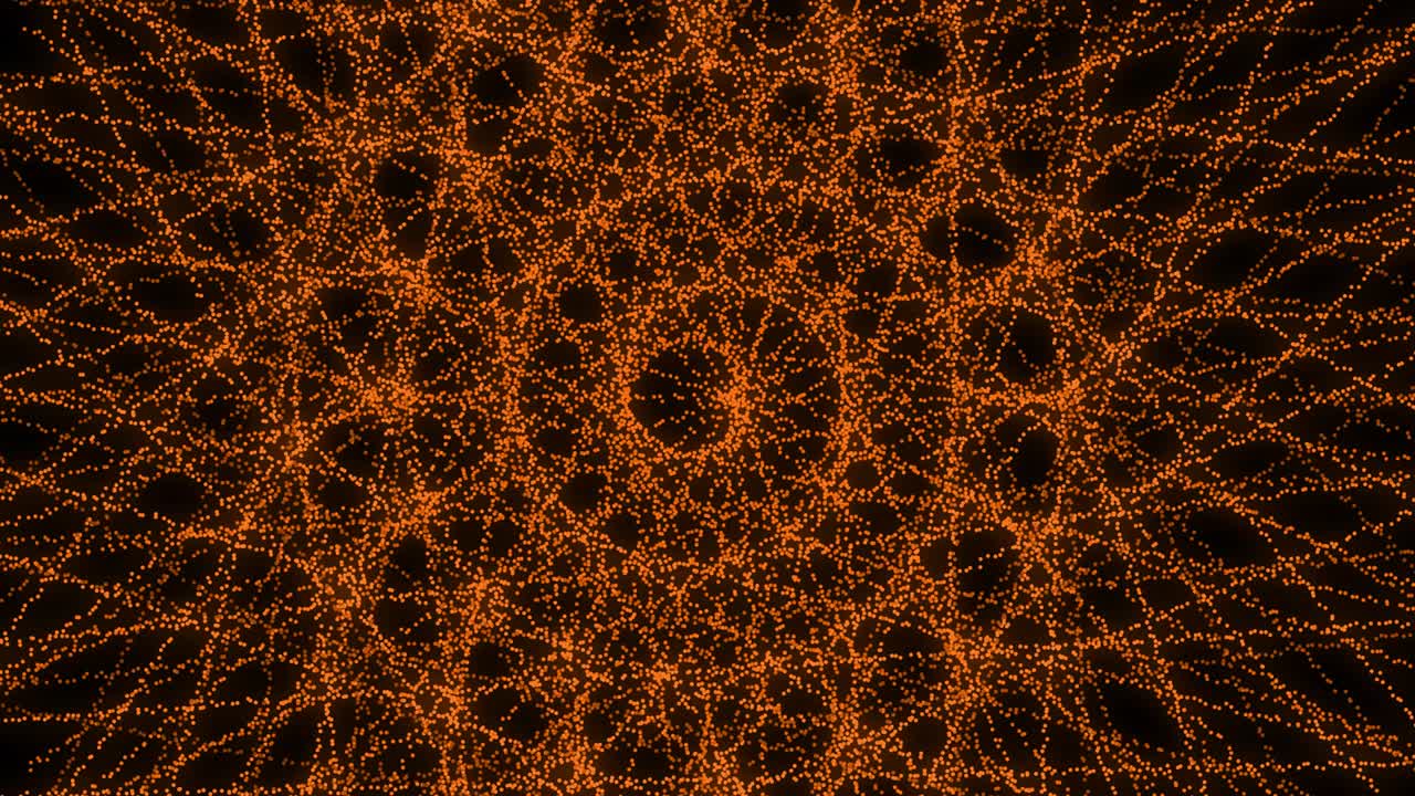 Orange farve Prikformet Mønster animation bevægelsesgrafik