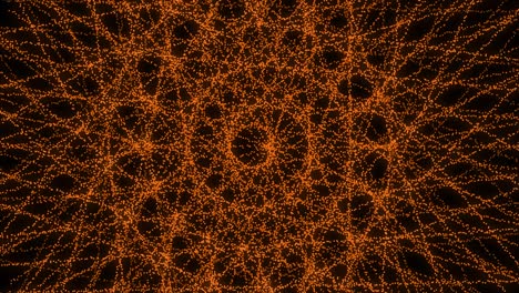 orange color dot shape pattern animation motion graphics