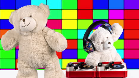 teddy bears djing