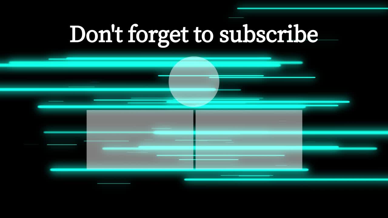 iluminación del objeto tarjeta final pantalla final gráficos de movimiento