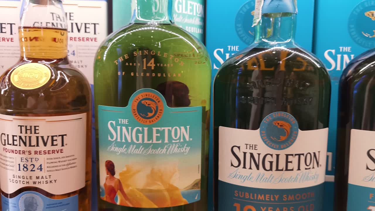 Selection of Scotch Whiskies