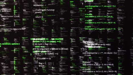 abstract code background