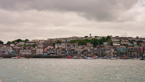 boat tour on fal river in cornwall, united kingdom, discovering the nearby towns in the region
