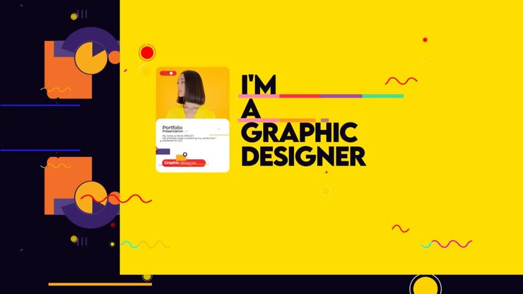 Præsentation af grafisk design-portefølje