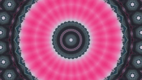fondo caleidoscópico de bucle abstracto
