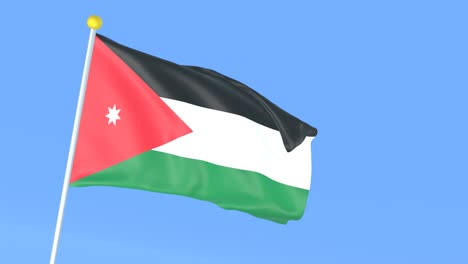 the national flag of the world, jordan