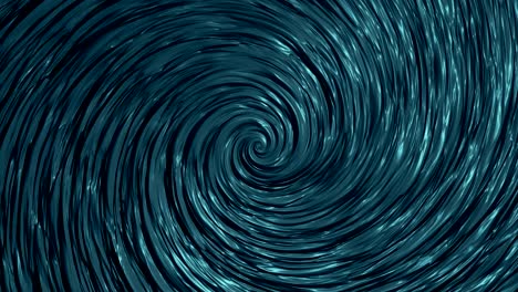 rotating textured spiral in blue