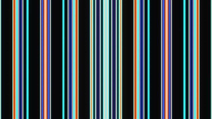 Multicolored vertical lines., endless looped animation