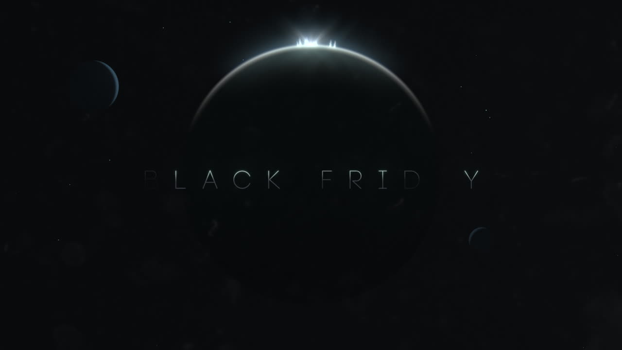 블랙 프라이데이와 행성과 별은 은하계에 파일되었습니다.