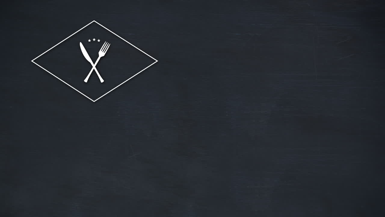 포크와 버터 칼의  ⁇ 터 아이콘 4k